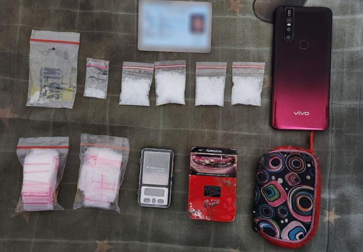 Amankan Seorang Pria Paruh Baya, Ditresnarkoba Polda Kaltim Gagalkan Peredaran 20,67 Gram Sabu