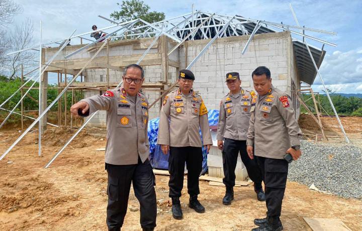 Cek Kesiapan PAM IKN, Wakapolda Kaltim Tinjau Fisik Bangunan Mess Nusantara
