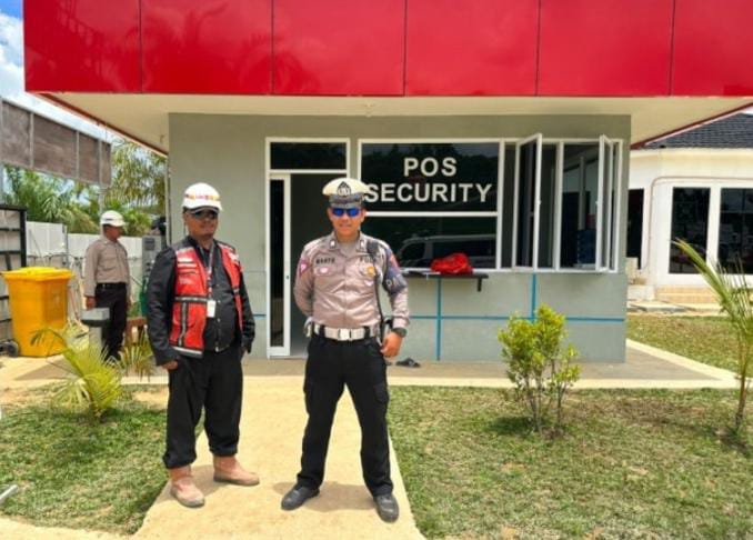 Subsatgas Lantas Ops Nusantara Mahakam Gelar Patroli dan Pemantauan Arus Lalulintas Guna Kelancaran Mobilisasi Pendistribusian Logistik IKN