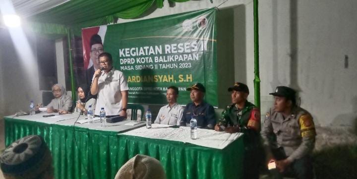 Reses Ardiansyah di RT 66 Karang Rejo, Keluhkan Sekolah Negeri di Balikpapan Tengah