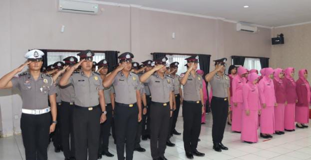 30 Personel Polres PPU naik pangkat