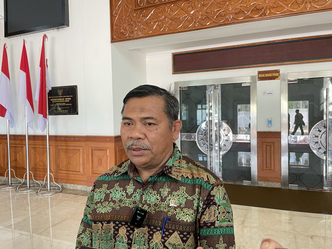 Sekretaris Komisi A DPRD Kabupaten Kutai Timur, Basti Sangga Langi