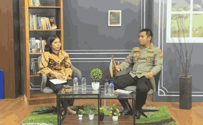 Talkshow Ngobrol Pintar Dengan BTV, Bahas Tugas Subdit Patroli Ditpolairud di Wilayah Hukum Polda Kaltim