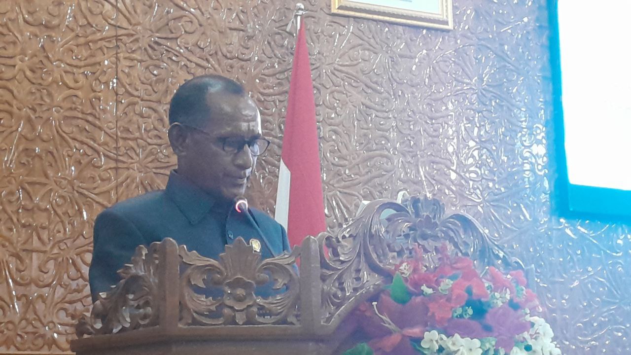 DPRD Kutim, Ubaldus Badu.