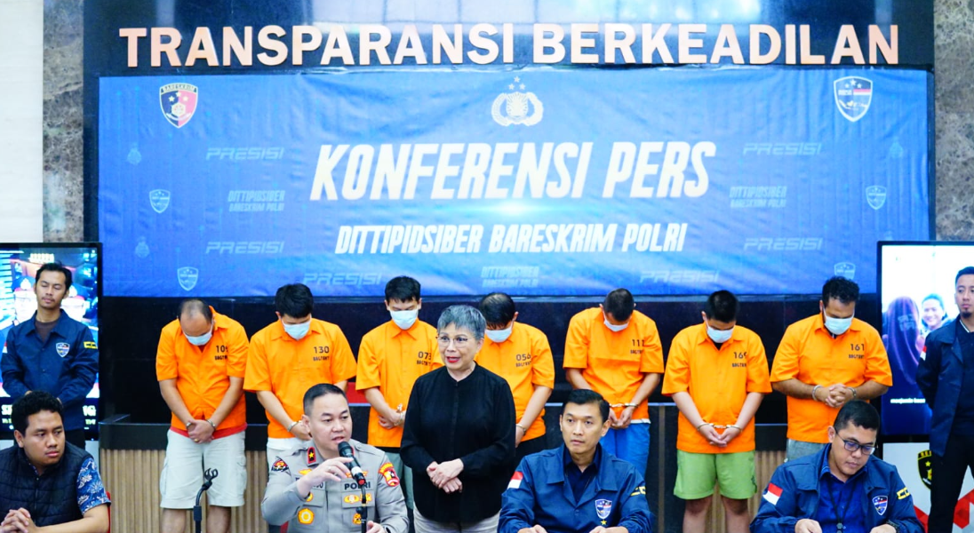 Polri Bongkar Sindikat Judi Online yang Dikendalikan Warga Negara Asing, Perputaran Uang Capai Rp 685 M