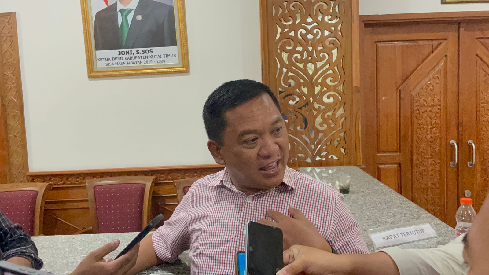 Anggota DPRD Kutai Timur, David Rante,