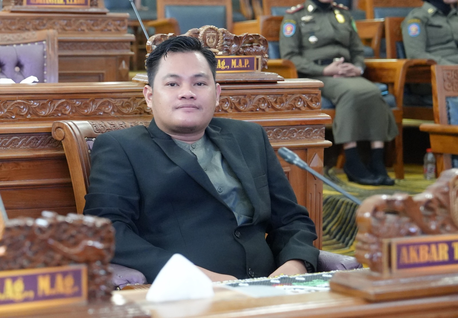 Anggota Dewan Perwakilan Rakyat Daerah (DPRD) Kabupaten Kutai Timur (Kutim), Akbar Tanjung