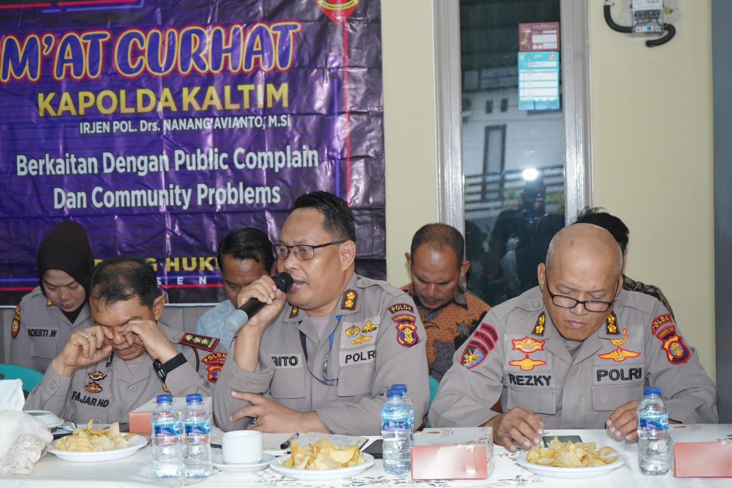 Tanggapi Aspirasi Dari Masyarakat, Polda Kaltim Gelar ‘Jumat Curhat’ di Graha Indah Balikpapan