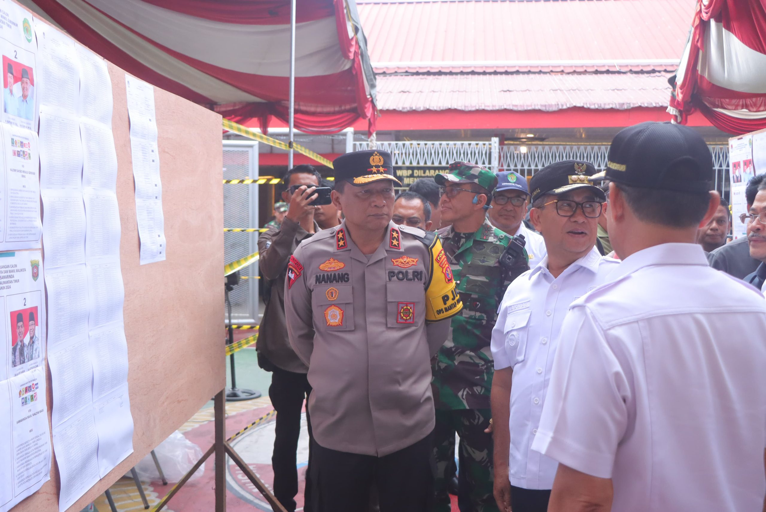 Pastikan Pilkada Serentak 2024 Di Kaltim Berjalan Aman dan Lancar, Kapolda Bersama Forkopimda Tinjau Langsung Pelaksanaan Pemungutan Suara