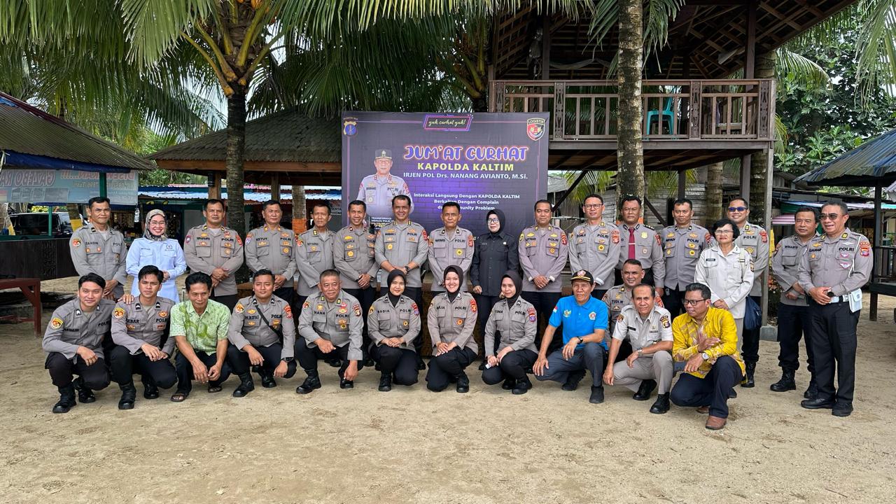 Dengarkan Keluhan dan Aspirasi Langsung dari Masyarakat, Polda Kaltim Gelar Dialog ‘Jumat Curhat