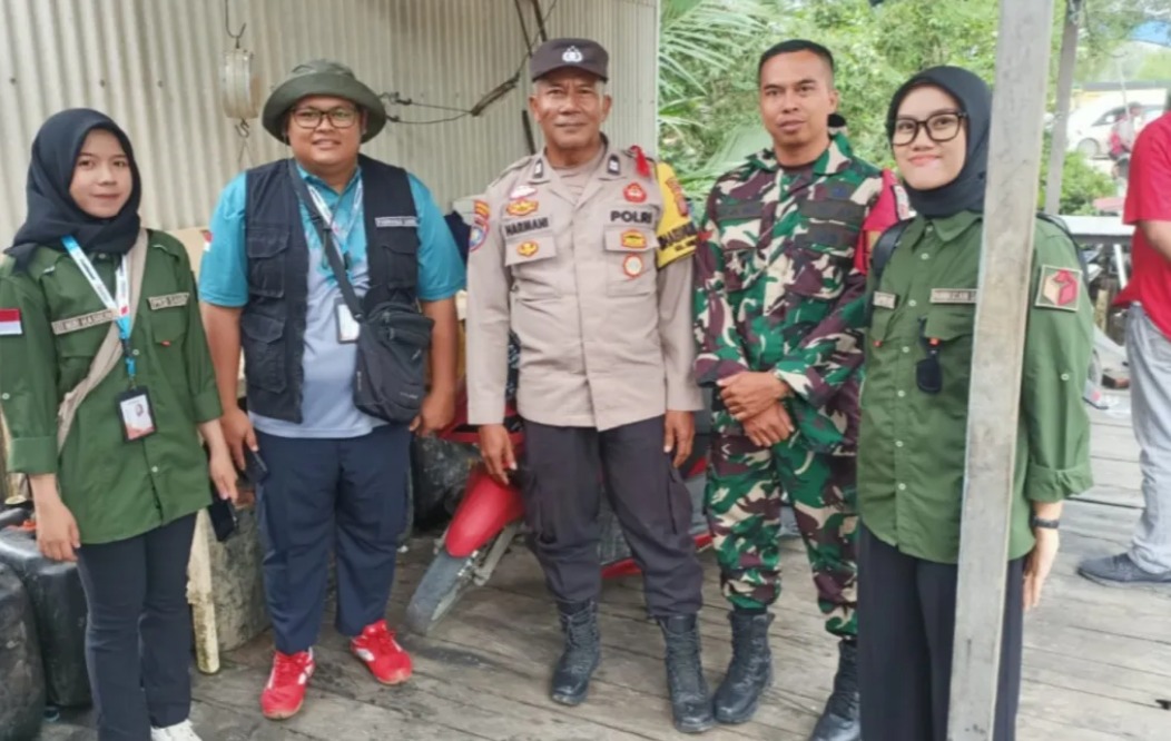 Jaga Stabilitas Pasca Pilkada Serentak 2024, Polsek Samboja Gelar Patroli Dialogis 3 Pilar