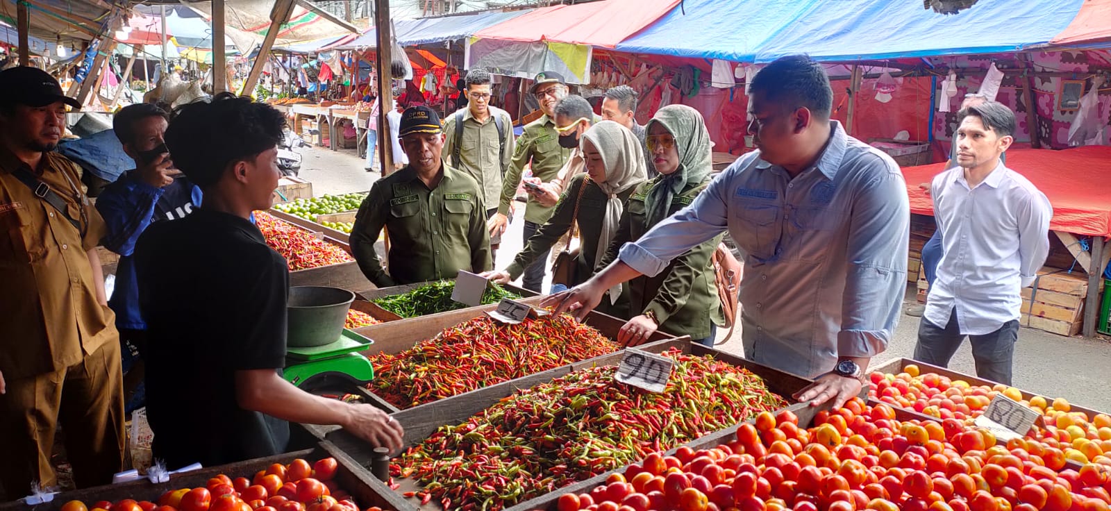 Jelang Ramadan, Komisi II DPRD Balikpapan Kunjungi Pasar Tradisional