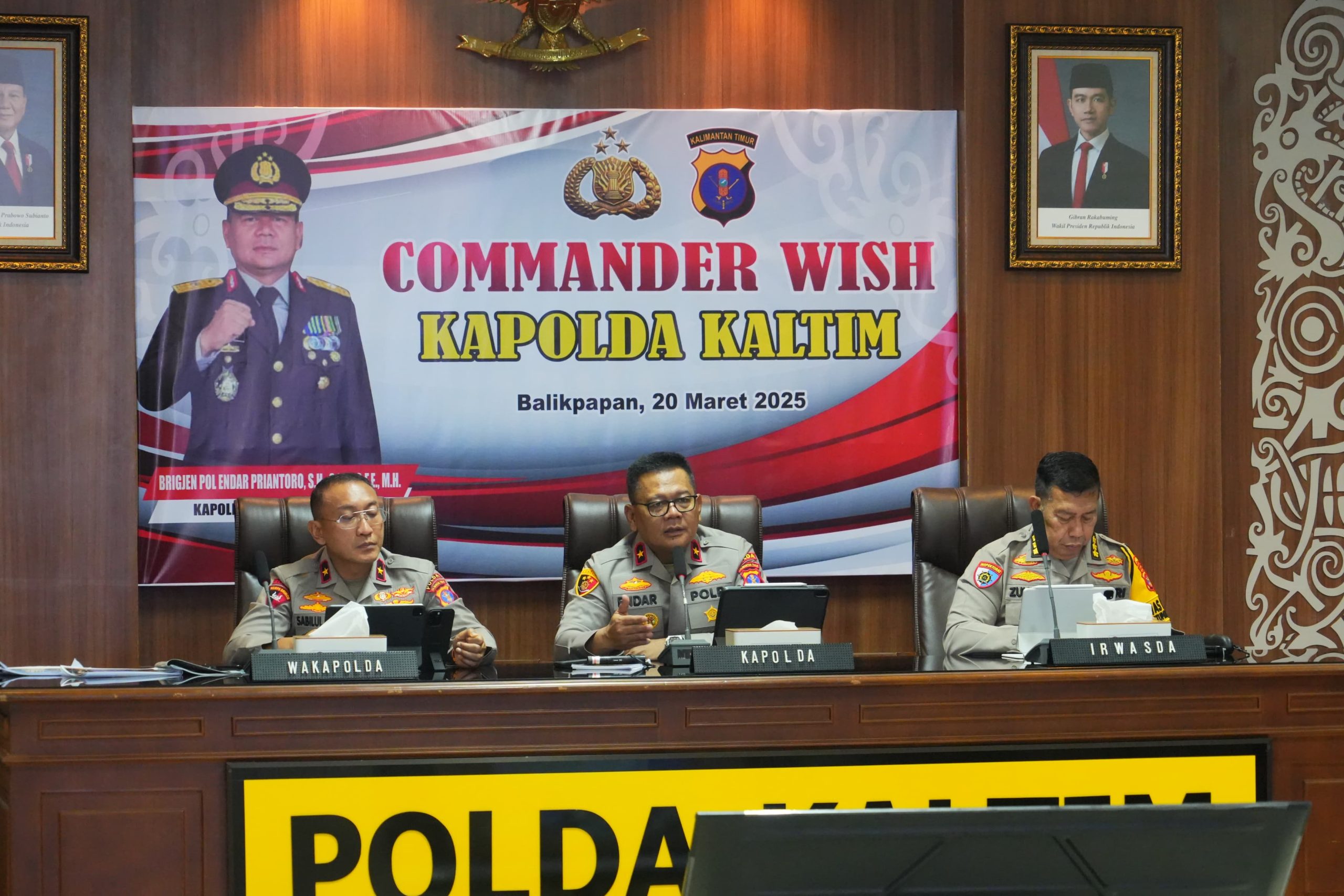 Commander Wish Kapolda Kaltim, Terapkan Program POLISI ETAM