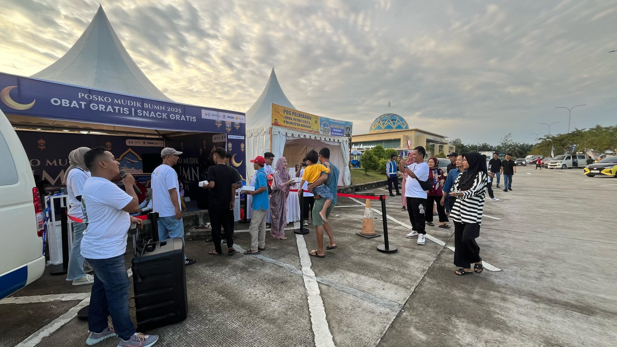 Mudik Tenang dan Menyenangkan Bersama BUMN, PNM Hadir di Posko Mudik Balikpapan-Samarinda