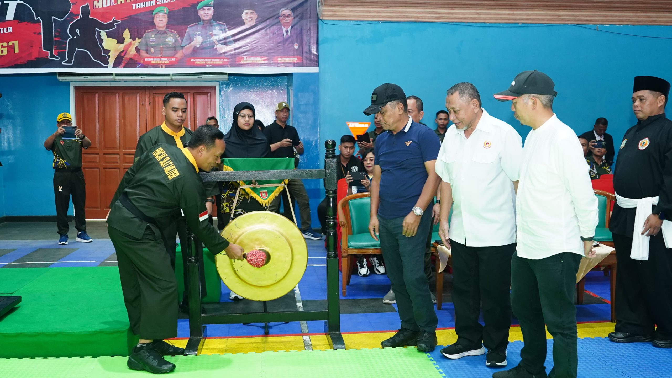 Kodam VI/Mulawarman Gelar Pencak Silat Open Turnamen Militer dalam Rangka HUT ke-67