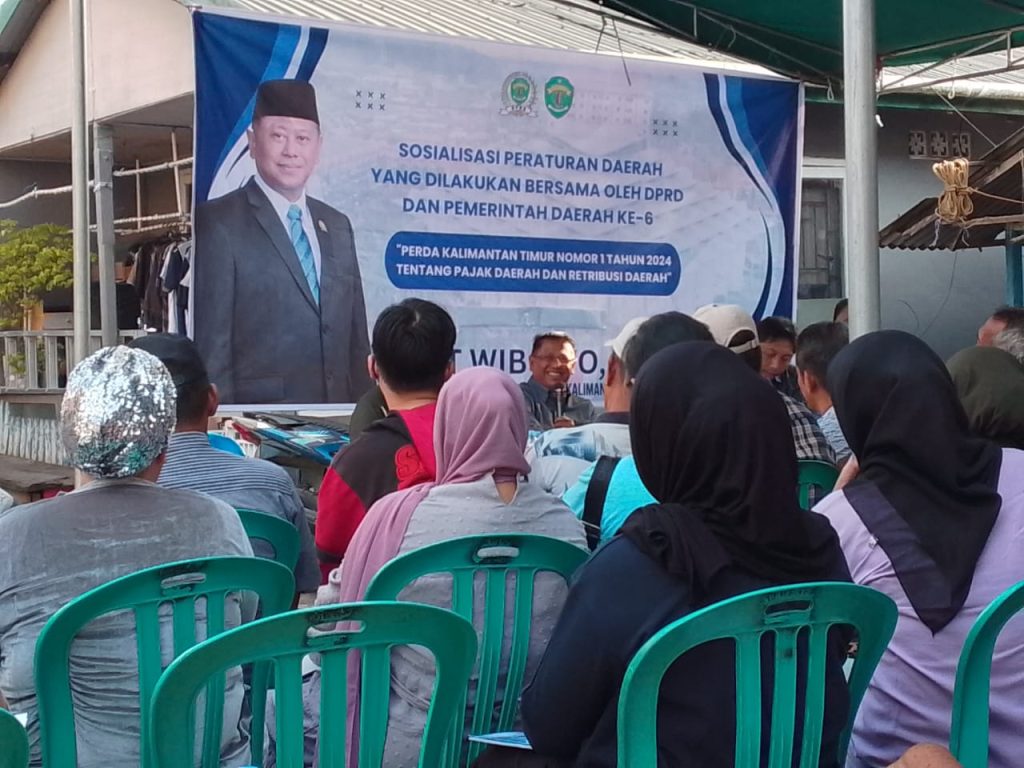 Sigit Wibowo Gelar Sosialisasi Peraturan Daerah Nomor 1 Tahun 2024 Tentang Pajak Daerah dan Retribusi Daerah di Balikpapan