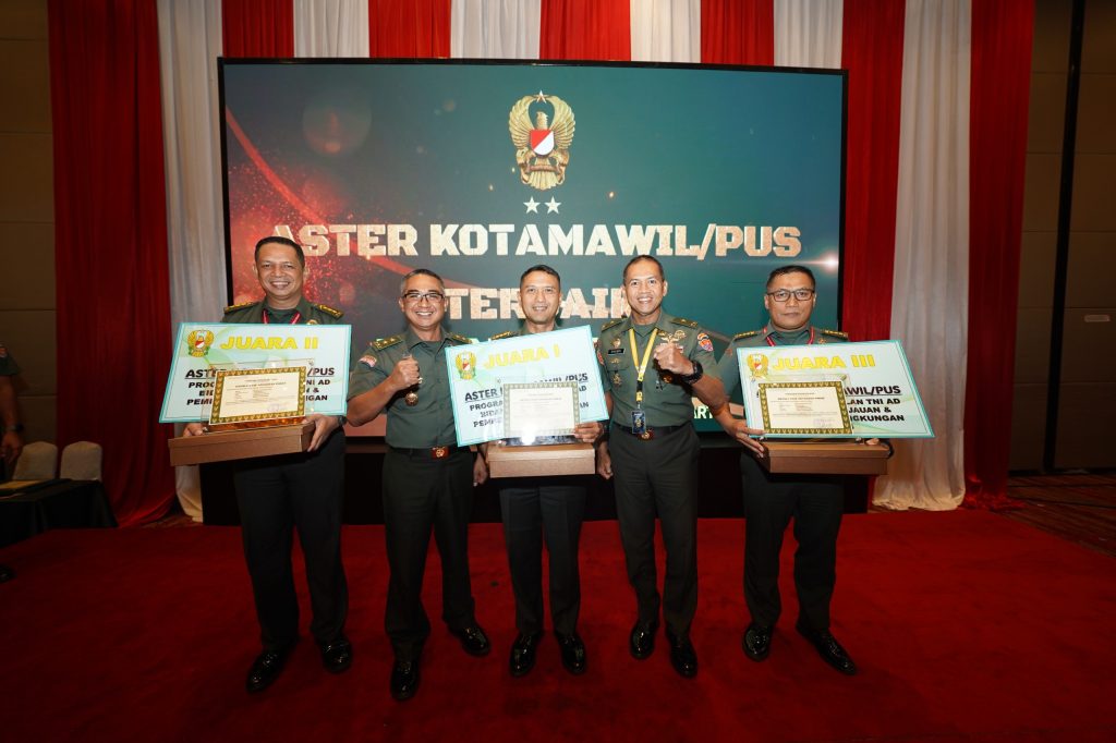 Kodam VI/Mulawarman Raih Penghargaan Teritorial TNI AD