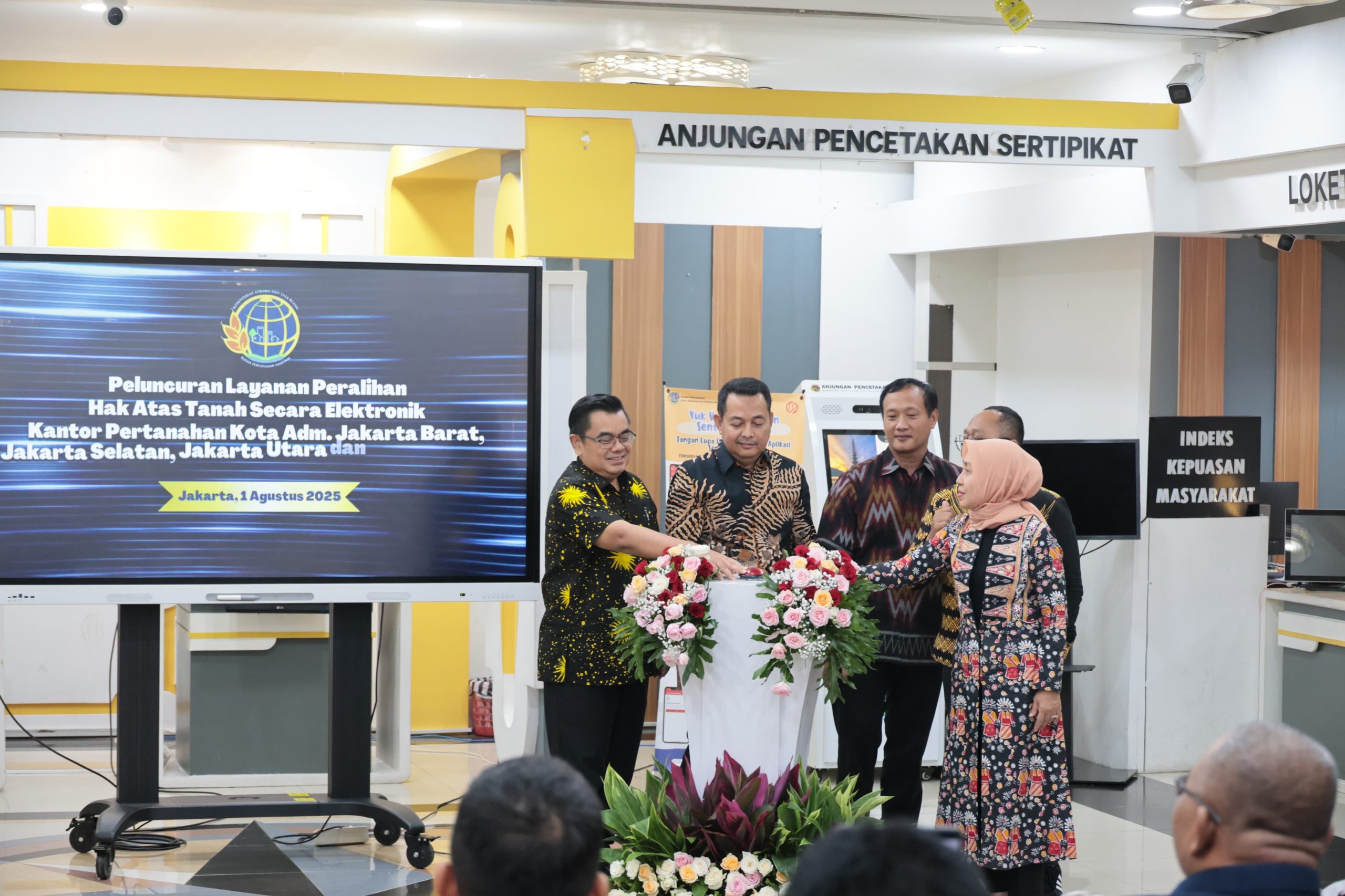 Transformasi Digital Pertanahan: Layanan Peralihan Hak Tanah Elektronik Diperluas ke 161 Kantor BPN