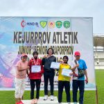 Bripda Gusti Rifa Raih Juara 1 di Kejurprov Atletik Kaltim 2025