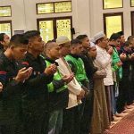 Satuan Brimob Polda Kaltim Gelar Sholat Ghaib dan Doa Bersama untuk Affan Kurniawan