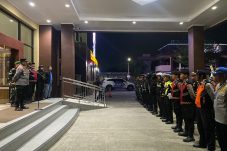 Batalyon B Brimob Kaltim Gelar Patroli Skala Besar, Jamin Keamanan Kota Samarinda
