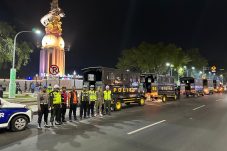 Sinergi TNI-Polri dan Satpol PP, Patroli Bersama Jogo Sidoarjo