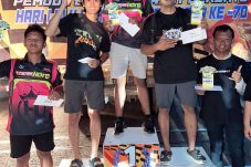 Hari Lalu Lintas Bhayangkara ke-70 di Bontang, Personel Polri Sukses Naik Podium di Open Race 2025 Championship