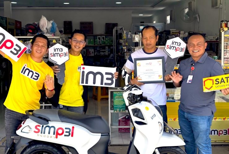 Indosat Ooredoo Hutchison Apresiasi Mitra Outlet di Kalimantan Lewat Program Kejutan Simpel IM3