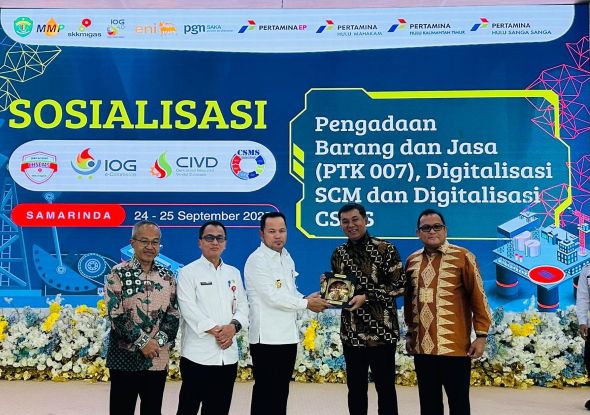 SKK Migas – KKKS Kaltim Bersama Pemprov Kaltim dan PT Migas Mandiri Pratama Dorong Keterlibatan Pengusaha Lokal Migas Melalui Sosialisasi PTK 007 dan Digitalisasi SCM & CSMS