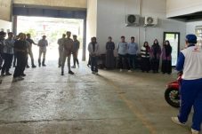 Jasa Raharja Lakukan Safety Riding di PT Bina Pertiwi