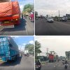 Polres Gresik Tindak Truk Besar Bandel, Langgar Jam Operasional di Jalur Padat