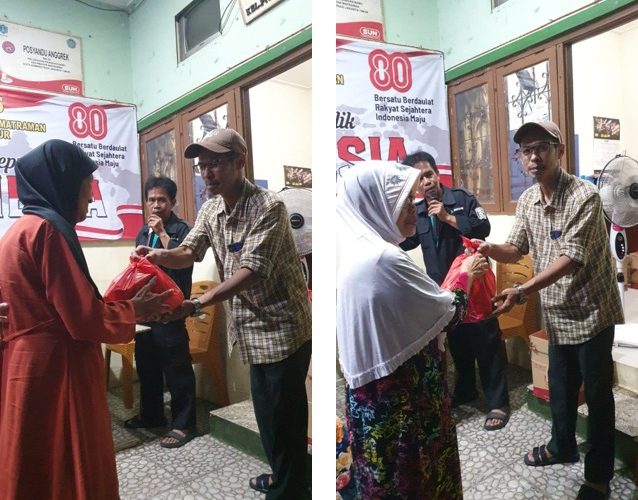 Sambut HUT ke-18, PPWI DKI Jakarta Gelar Bakti Sosial Bagikan Sembako untuk Lansia di Pisangan Baru