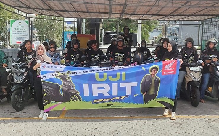 Uji Irit Motor BeaAt di Balikpapan Bersama Astra Motor Kaltim 1