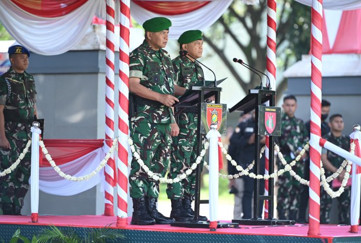 Tonggak Sejarah Baru: Alih Kodal Korem 101/Antasari, Wujud Komitmen Penguatan Pertahanan Darat