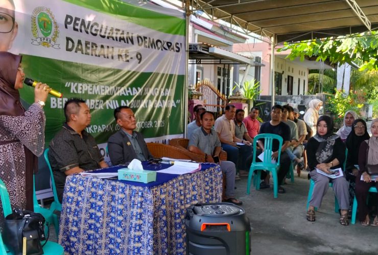 Nurhadi Gelar PDD ke-9 di Kelurahan Manggar Balikpapan, “Kepemerintahan yang Baik Bersumber pada Nilai Budaya Bangsa”