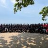 Bentuk Karakter Cinta Tanah Air, Batalyon A Brimob Kaltim Dampingi Outbound Anggota KNPI Kukar di Halang Rintang Wajracyena