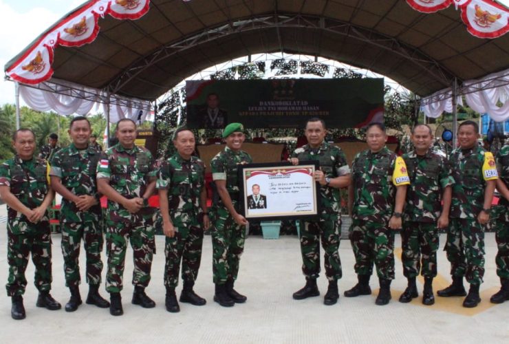 Dankodiklatad Pastikan Pembangunan Pangkalan Yonif 826/BTB di IKN Berjalan Sesuai Rencana