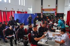 Pemeriksaan Kesehatan Berkala Personel Batalyon B Pelopor Satuan Brimob Polda Kaltim