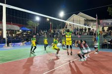 Keseruan Turnamen Bola Voli Dansat Brimob Cup Dalam Rangka Menyambut Hut Korps Brimob Polri Ke 80
