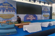 Sterilisasi dan Pengamanan Ketat Brimob Kaltim Kawal Kaltim Bershalawat XIII