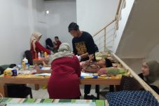 Khitanan Massal di Tengah Hujan, Laskar Merah Putih Balikpapan Utara Tebar Kepedulian