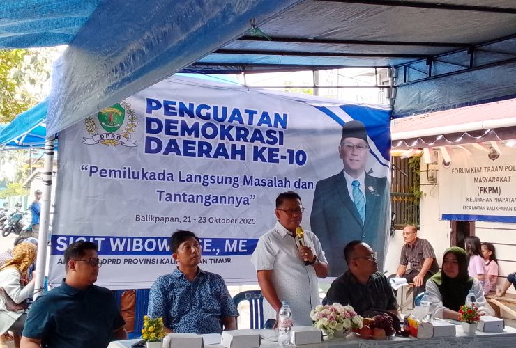 Anggota DPRD Kaltim Sigit Widodo Gelar Sosialisasi Penguatan Demokrasi Daerah, Bahas Tantangan Pilkada Langsung