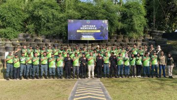 Jalin Sinergi serta Tingkatkan Profesionalisme dalam Penegakan Hukum Kehutanan, Sat Brimob Polda Kaltim Gelar Latihan Menembak Bersama Polhut Gakkum