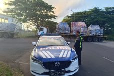 Pengawalan Logistik Pasca-MotoGP Mandalika 2025 Berjalan Aman dan Lancar
