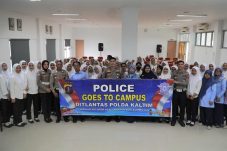 Ditlantas Polda Kaltim Gelar Program Police Goes To Campus di Poltekkes Balikpapan, Edukasi Mahasiswa Tertib Berlalu Lintas