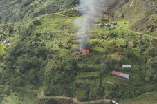 KKB Bakar SMP Negeri Kiwirok, Satgas Ops Damai Cartenz Amankan Desa Sekitar