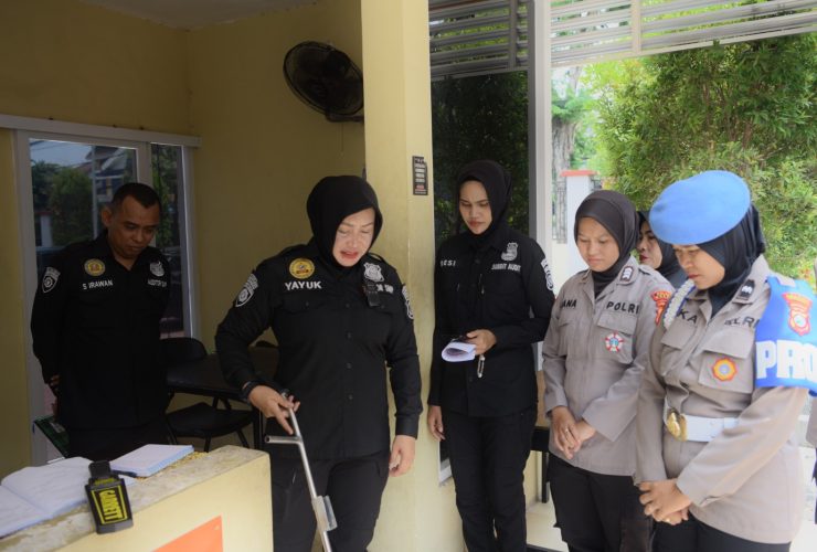 Pastikan Keamanan Mako, Polres Gresik Jalani Risk Assessment dari Polda Jatim