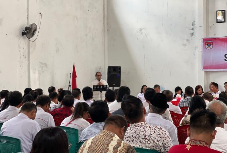 Densus 88 AT Polri Gelar Sosialisasi Kamtibmas dan Pencegahan Paham IRET di Kab. Minahasa Selatan