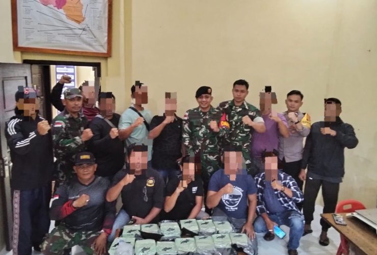 Aksi Sigap Prajurit Mulawarman! Tim Gabungan Gagalkan Penyelundupan 13 Kg Sabu di Perbatasan Nunukan