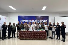 Lapas Balikpapan Gelar Razia Gabungan Bersama TNI–Polri, Pastikan Lingkungan Pemasyarakatan Aman dan Tertib